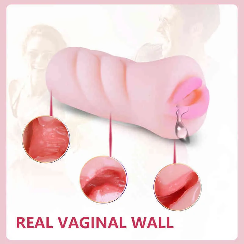 NXY Sex Män Masturbators 4D Realistisk Konstgjord Vagina Mouth Anal Silicone Fake Pussy Male Masturbator Leksaker för Vuxna 18 produkter 1222
