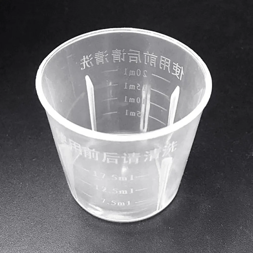 Narzędzia pomiarowe 10 sztuk Kitchen 20 ml Przenośny Przenośny plastikowy Cup Cup Cup