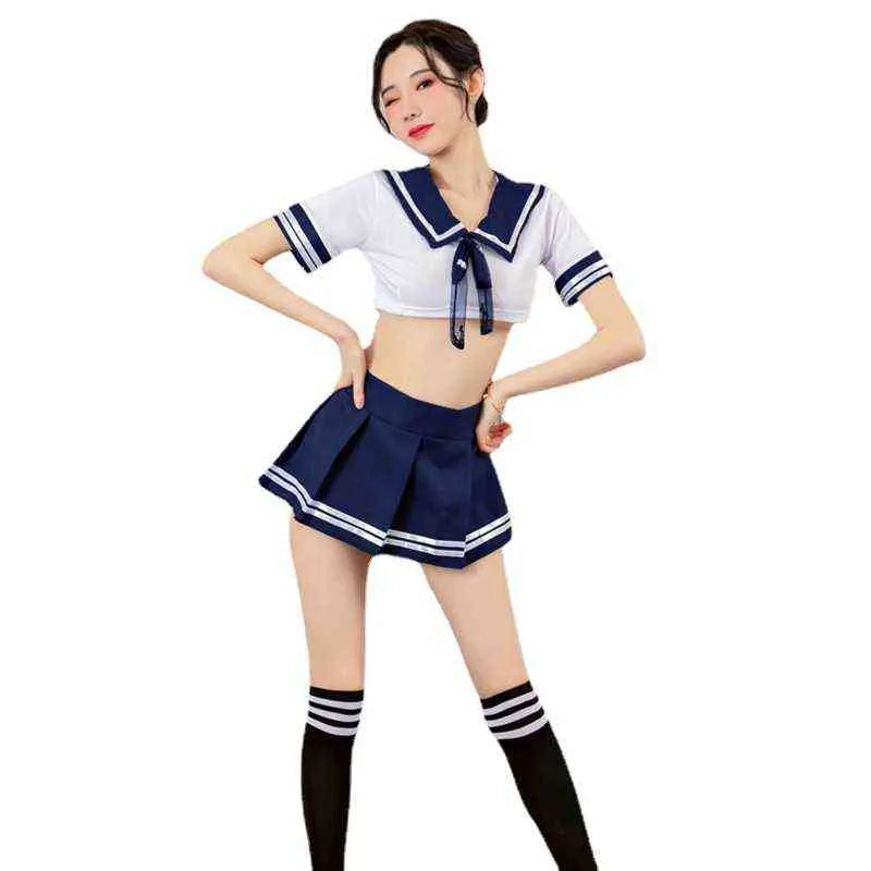 4xl Plus taille École Uniforme Écolière japonaise Costume érotique costume sexe mini jupe sexy cosplay lingerie exotic 218577140