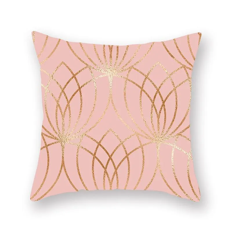 Życzę gorącej Rose Gold Pink Peach Sheepskin Papier Papier Case Sofa Poduszka Artykuły handlowe Wybuch handlowy