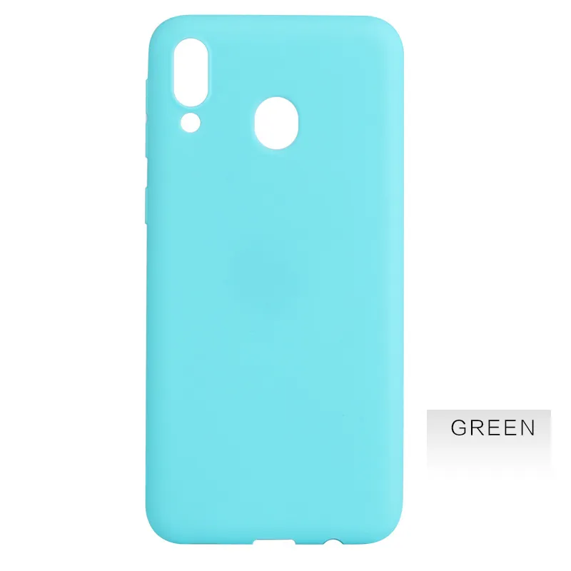 Candy Color Silicone TPU Cases For Samsung Galaxy A10 A20 A20E A30 A40 A50 A60 A70 A80 A90 A10S A20S A30S Matte Soft Cover cases