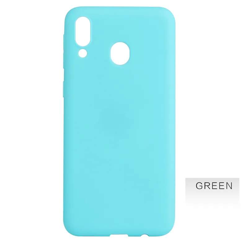 Ricestate Fodral för Samsung Galaxy M20 Candy Color TPU Väska till Samsung M20 m 20 2019 Ultra Tunn Silicone Soft Cash Case