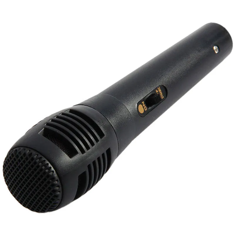 Microphones de karaoké dynamiques filaires, Microphone portable unidirectionnel filaire pour enfants pour le chant, petit Microphone avec XLR de 10 pieds à