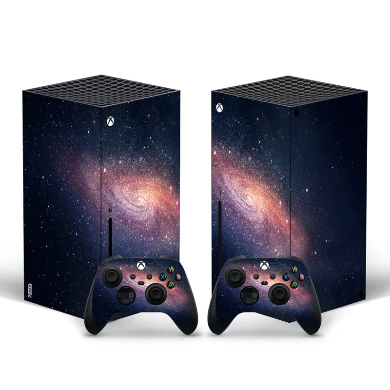 Capa adesiva para Xbox Series X Controller Skin Decal Cover para console Xbox Series X e 2 controladores Y1201284S