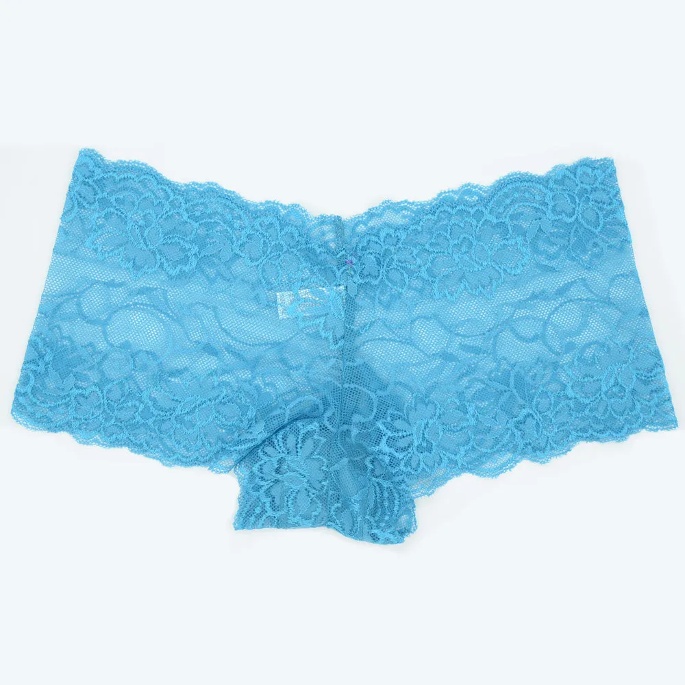 Ladies Panties Female Lace Boxers Underwear Sexy Full Lace French Shorts Ladies Knickers Intimates Lingerie for Women 2275r