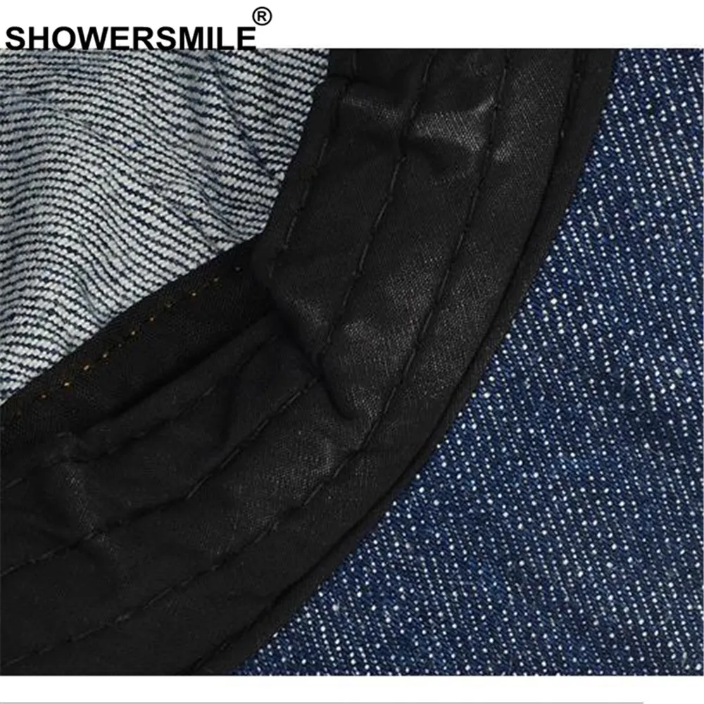 SHOWERSMILE Gorra plana de mezclilla para hombres Mujeres Boina Sombrero Casual Gorra irlandesa Azul Británico Retro Hombre Mujer Ajustable Ivy Cabbie Cap LJ201271F