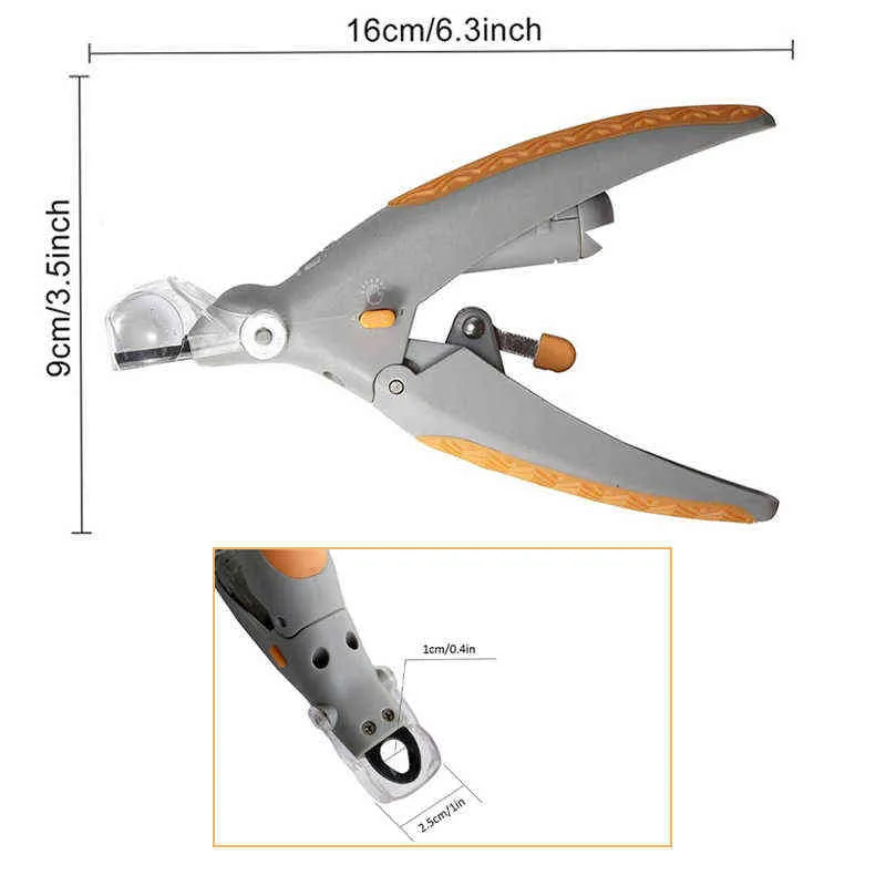 Professional Dog Nail Clipper Cat Cutter Pet Nail Clipper Scissors for Dogs Cat LED Light Nail Trimmer for Animals Pet Products 224946712