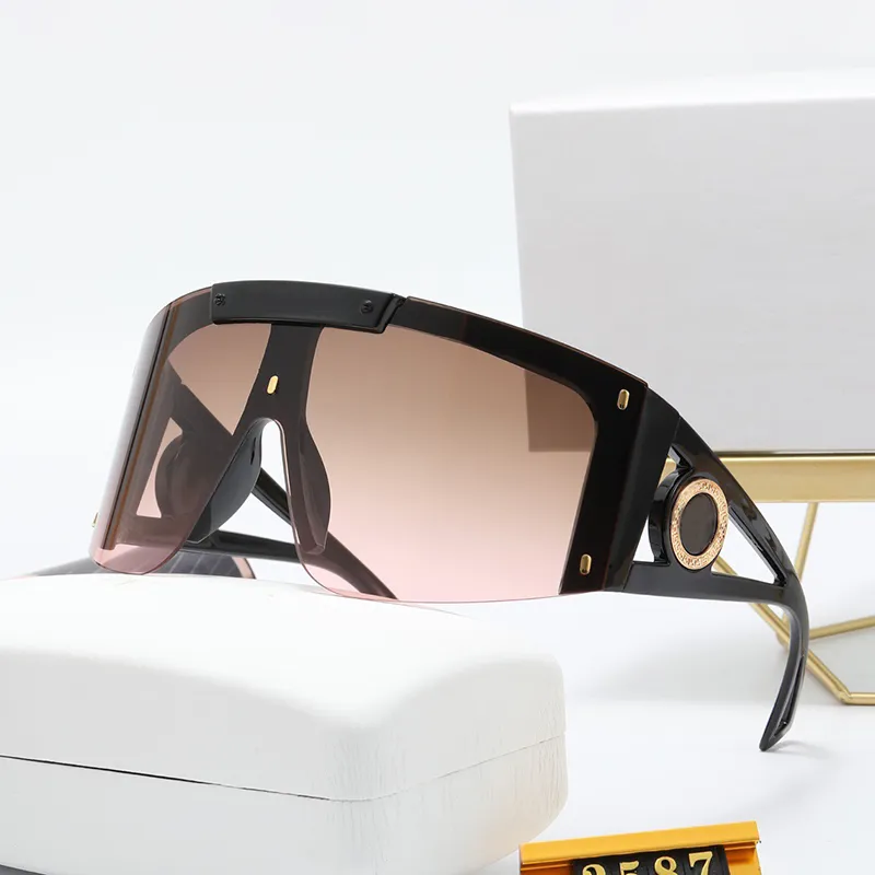 클래식 선글라스 남성 패션 선글라스 디자이너 여성 원피스 렌즈 고글 트렌드 색상 대형 주행 안경 스펙터클 280E