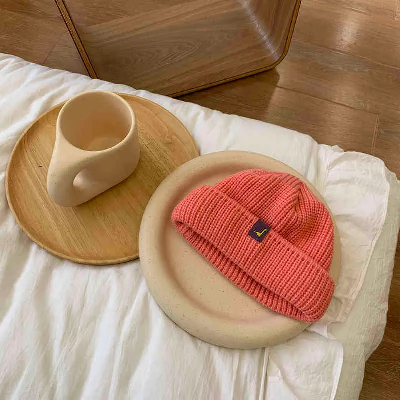 LunaDolphin – casquette en laine de Melon pour fille, accessoire coloré, girafe, chaud, doux, Flexible, à poils froids, mode hiver 2021