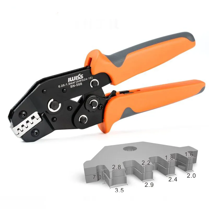 Crimping Pliers Set SN58B SN28B SN48B for 254 28 396 48 63 TubeInsulation Terminals Electrical Clamp Tools Y2003211452212