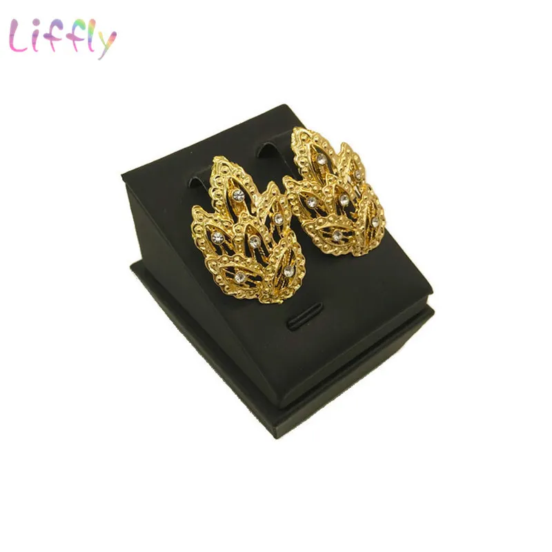 Liffly Dubai Bridal Jewelry Sets for Women Peacock Gold Necklace Earrings Fashion Charm African Wedding Nigeria Sets Jewelry 201127401342