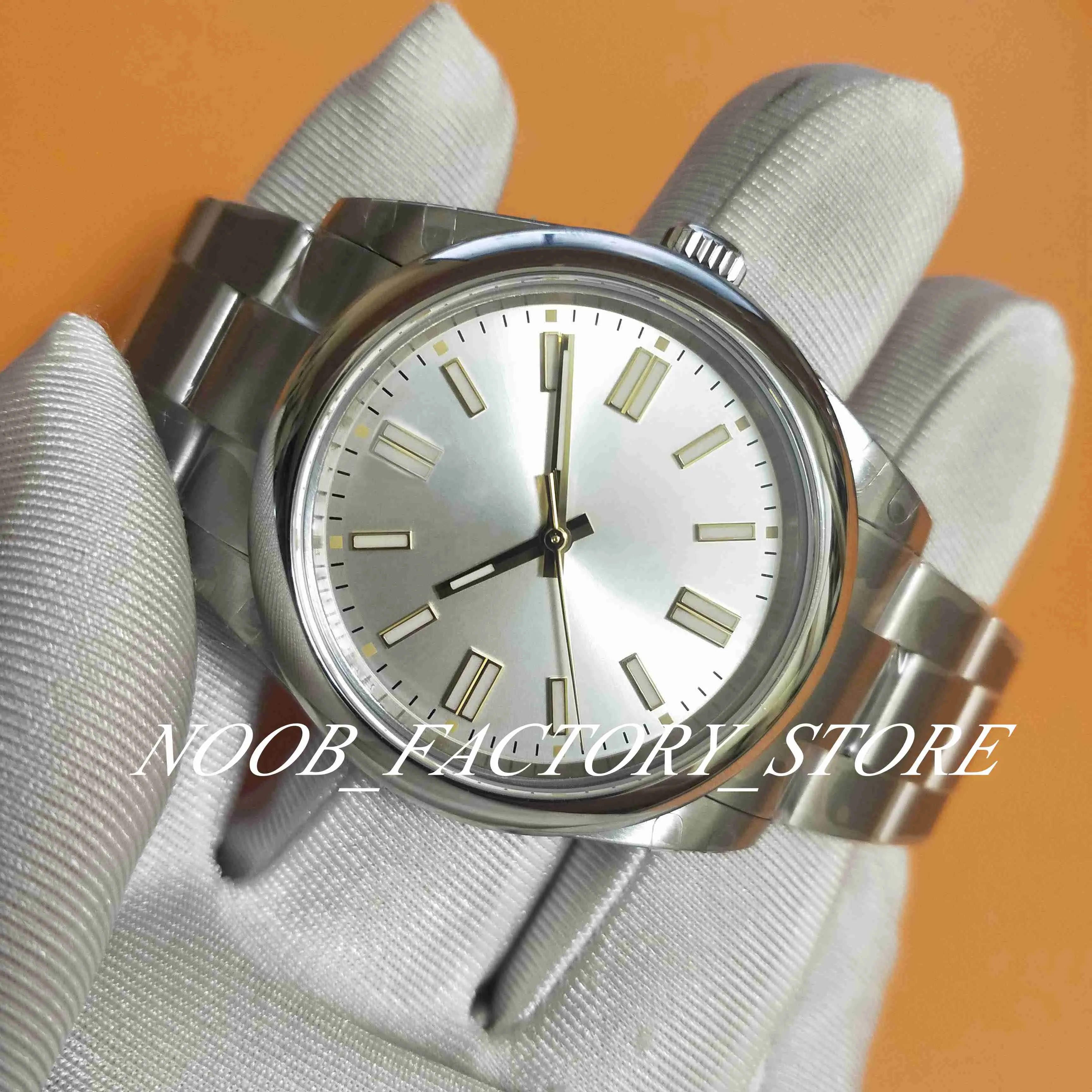 Super BP Factory Watch Pograph Versio Cla 2813 Automatikwerk Silber Zifferblatt 124300 Saphirglas 41 mm Herrenuhren Tauchen Wit191l