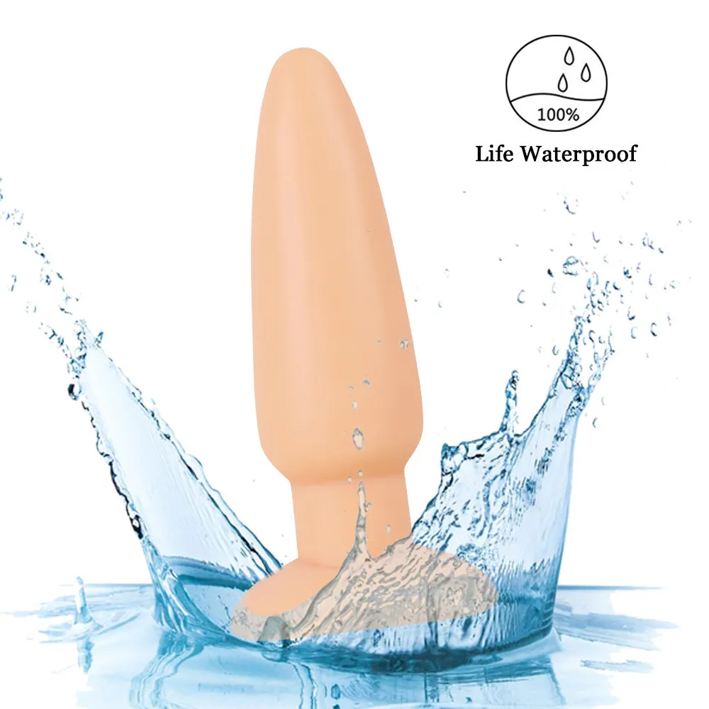 滑らかな表面アナルバットプラグソフトマテリアルエラスティック快適な肛門前立腺マッサージャーマスターベーター女性のための大人の大人のおもちゃ