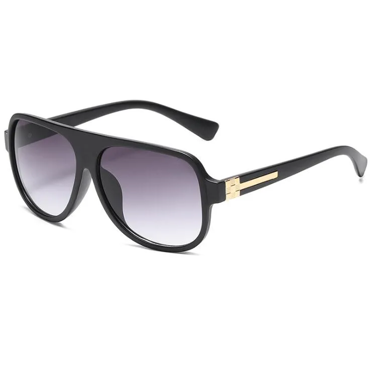 2020 Mode Runde Sonnenbrille Brillen Sonnenbrille Schwarz Metallrahmen Dunkle Glaslinsen Für Herren Damen Better Brown Cases320t