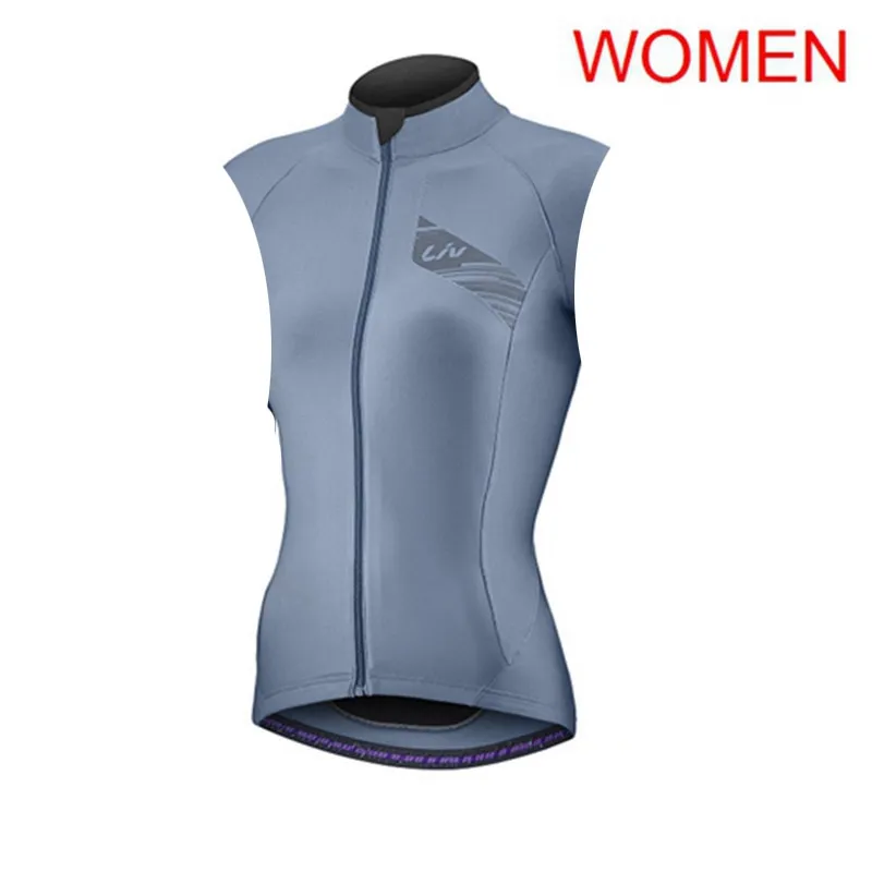 2021 estate traspirante maglia da ciclismo da donna Pro Team LIV MTB camicia da bici Quick Dry bicicletta senza maniche gilet uniforme sportiva Y2102080265m