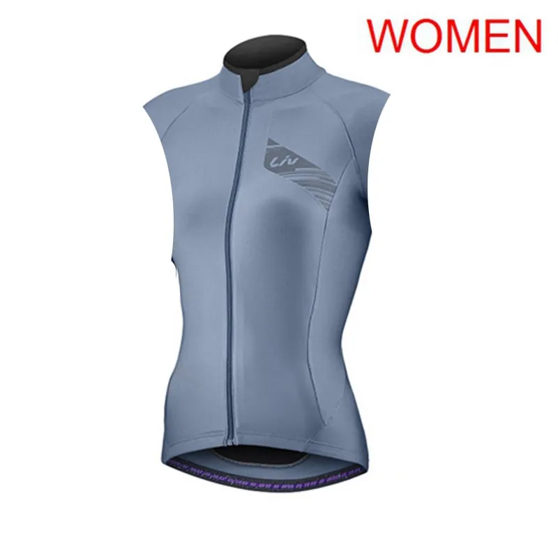 2021 Été Respirant Femmes Cyclisme Jersey Pro Team LIV VTT Vélo Chemise À Séchage Rapide Vélo Sans Manches Gilet Sport Uniforme Y2102080265m