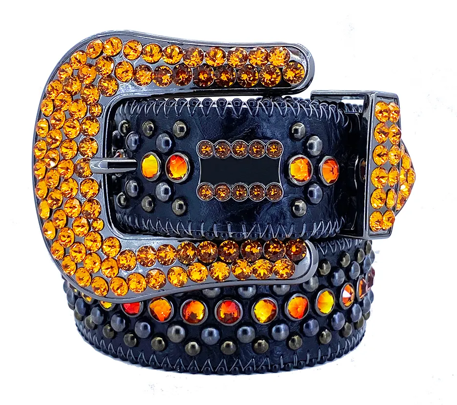 Rhinestone BB Simon Belt for Women Designer Paski męskie z pełnym krysztekonem jako miłosne prezent 285V