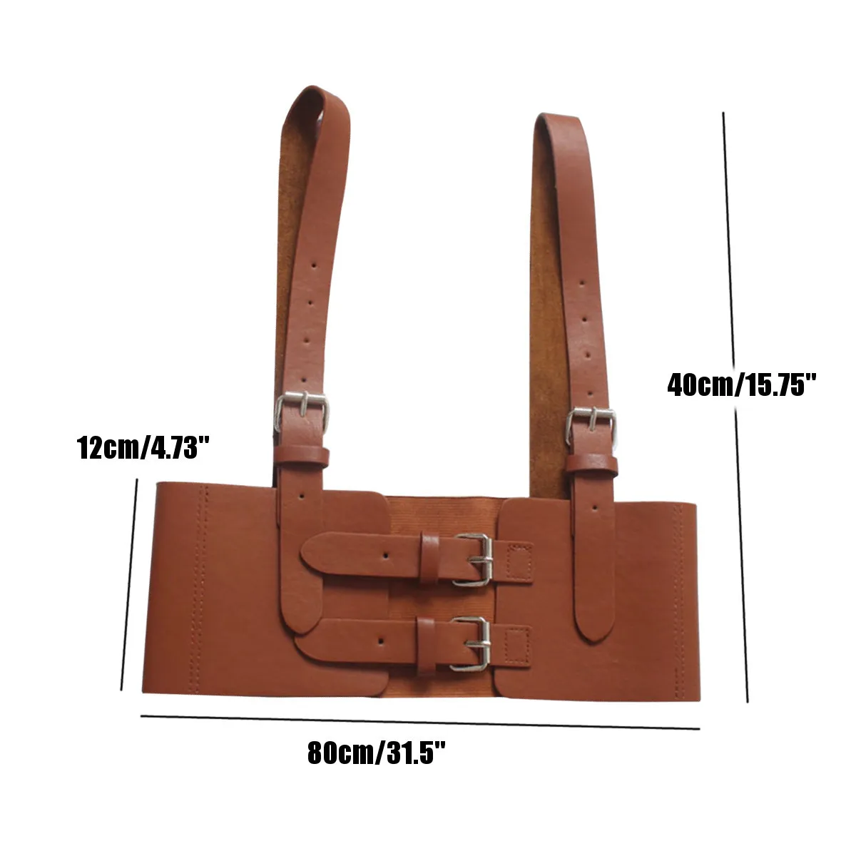 Steampunk Women's Strap Harness Vintage Waist Cincher with Straps Wide Corset Belt Apparel Accessories Belts J0121