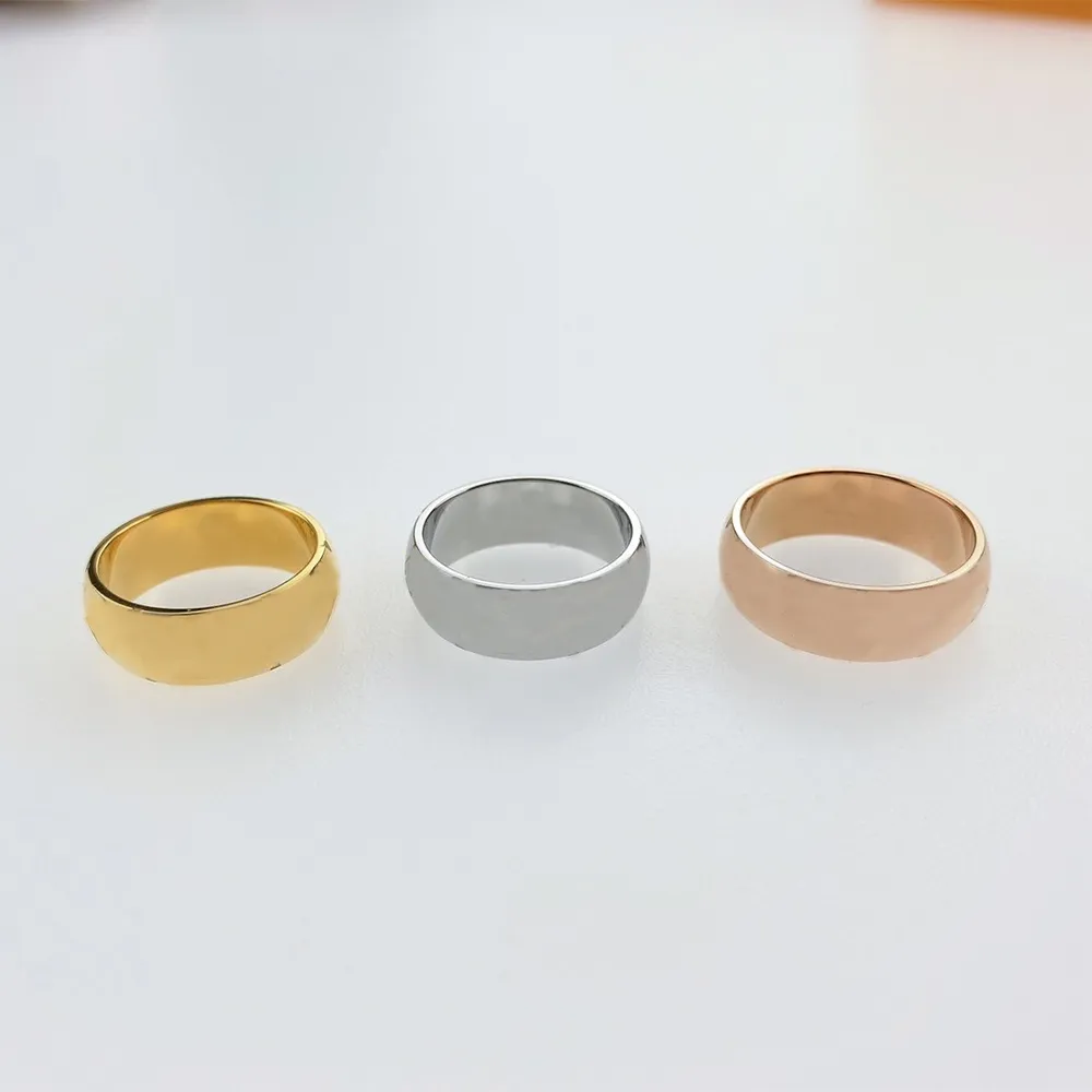 Anel de moda para homens mulheres unissex anéis homens mulheres joias 4 cores presentes acessórios de moda 6VKI272H