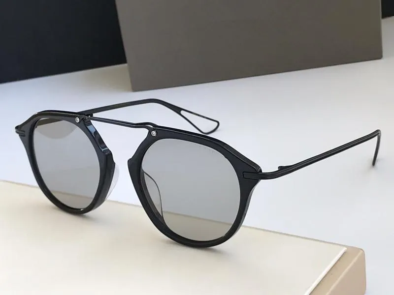 男性向けの新しいサングラスモデルビンテージサングラスkoh fshionスタイルラウンドフレームUV 400レンズにはケーストップ品質の販売ST232Dが付属しています