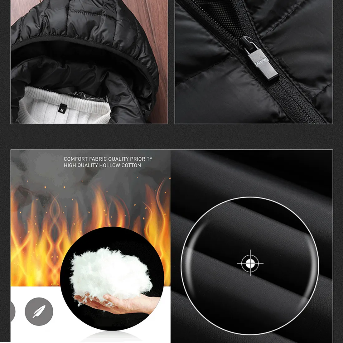 Laamei Hommes Femmes Chauffé En Plein Air Parka Manteau USB Batterie Électrique Chauffage À Capuche Vestes Chaud Hiver Veste Thermique 201119