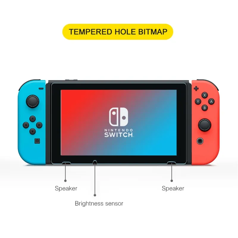 2/Vetro protettivo Nintend Switch Protezione schermo in vetro temperato Nintendos Switch Oled Lite NS Accessori Pellicola