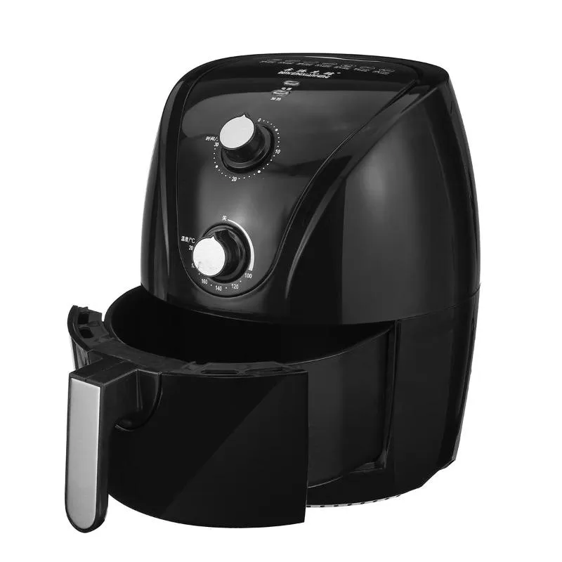 Freidora de aire multifunción de gran capacidad 4 6L, freidora de aire con aceite de pollo de 1400W, cocina para Pizza saludable, Airfryer profunda eléctrica 310U