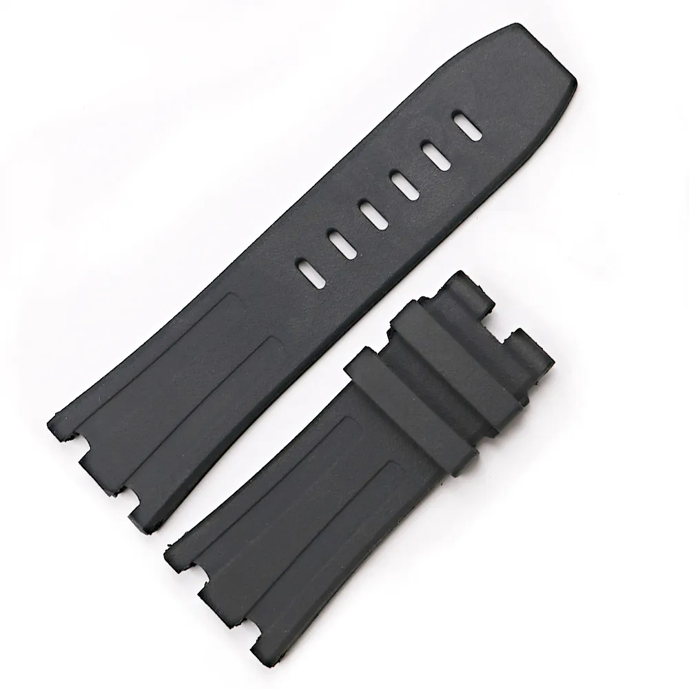 28mm natural silicone Black Blue Watch Rubber Band Watch Band For AP strap belt offshore oak on6255876