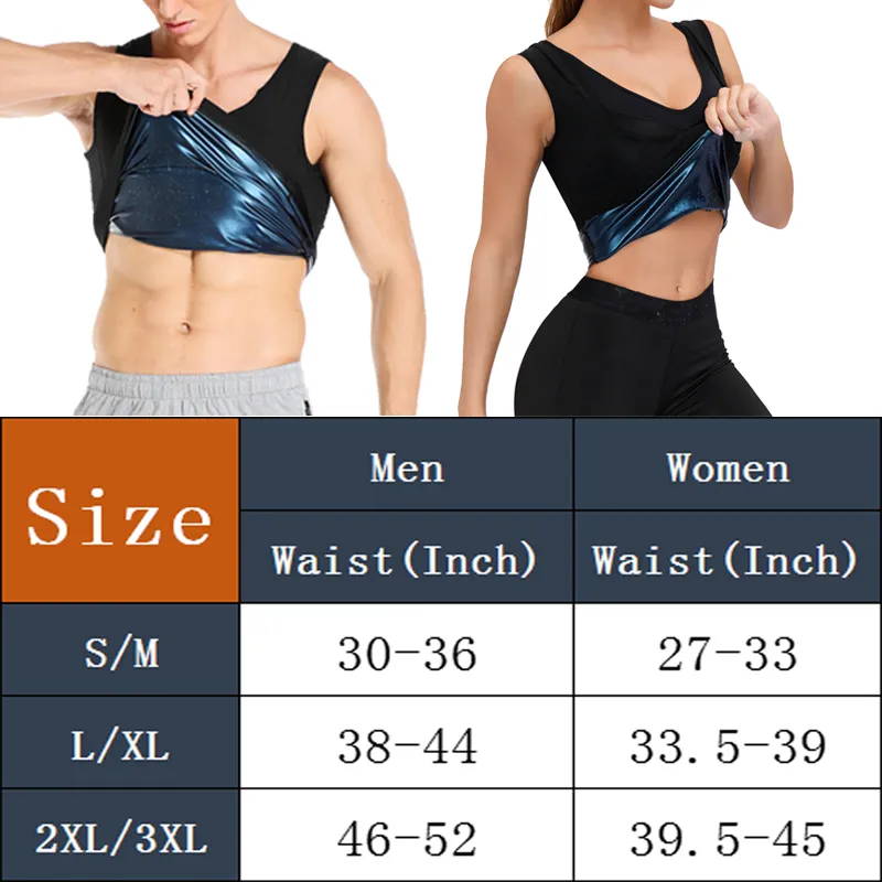 Sueur Sauna Gilet pour femmes Body Shaper Taille Formateur Perte de poids Fat Burning Shirt Minceur Compression Premium Workout Débardeur LJ201211