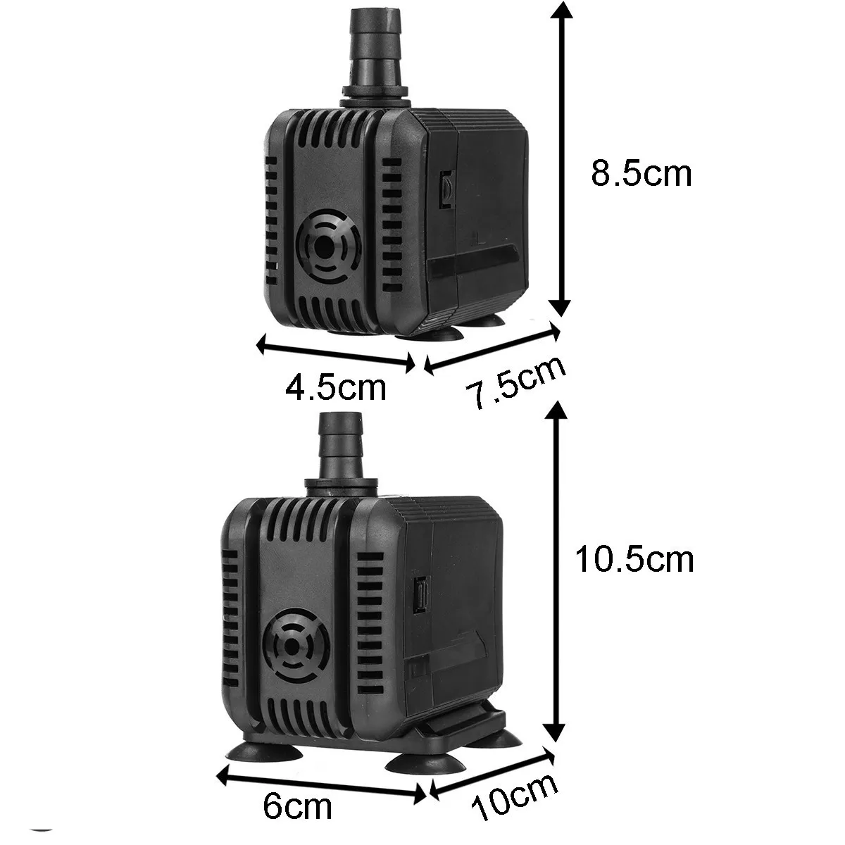 110 V Pompe à eau de rium portable ABS Low Power Mini S Proof submersible Pish Tank Pold Pool Fountains Y200917