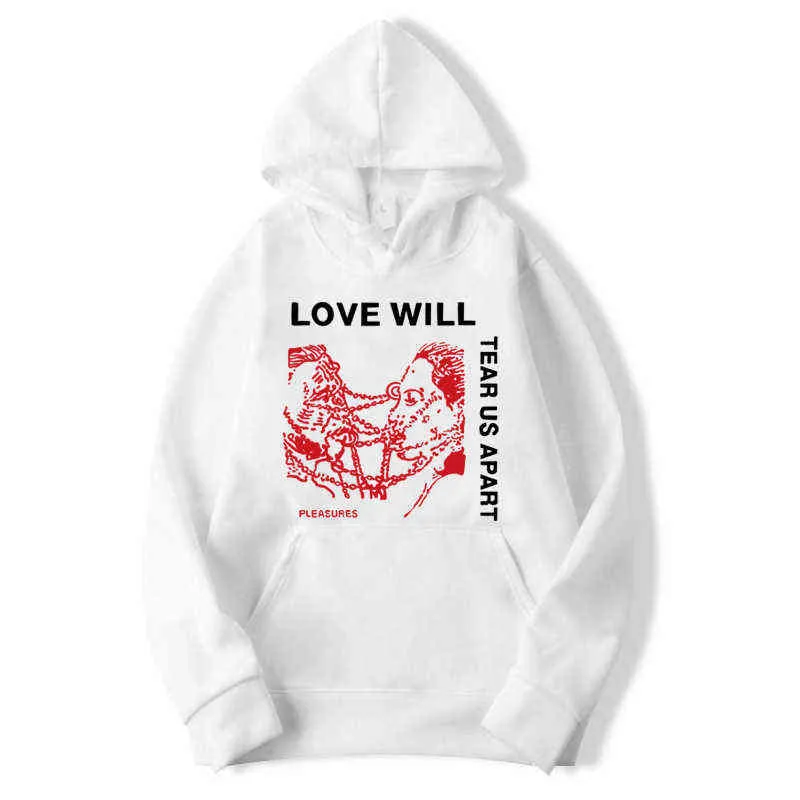 Rapper Lil Peep Love Will Broker nas rozdzielnie z kapturem Hip Hop Streetswear Bluzy Mężczyźni Mężczyzny Zima Zimowa Bluza Graphic G12299423217