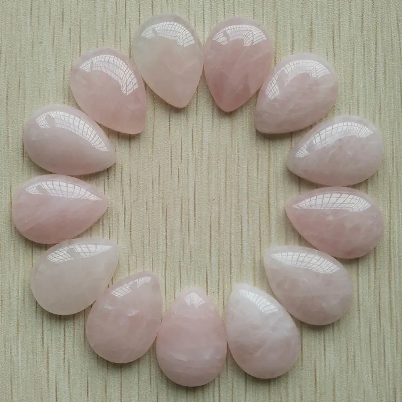 lot Whole 25x18x6mm assorted natural stone teardrop CAB CABOCHON beads for DIY jewelry accessories 200930231L