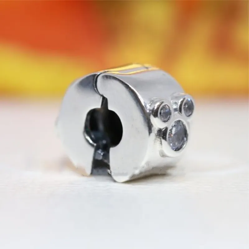 Autêntico Pandora 925 Silver Sterling Charm Disny Miky Mini Mouse Clip fit Europa contas de estilo para fazer pulseira de jóias 790111C01