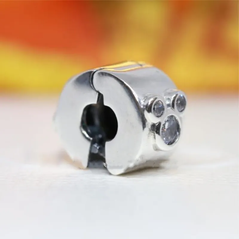 Authentischer Pandora-Charm aus 925er-Sterlingsilber, Disny Miky Mini-Maus-Clip, passend für Perlen im europäischen Stil zur Armbandherstellung, Schmuck 790111C01