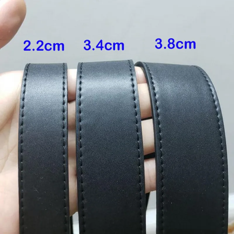 Ceinture de mode de créateurs européens ceintures de boucle 2 0cm 3 4cm 3 courroie de largeur 8cm hommes et femmes