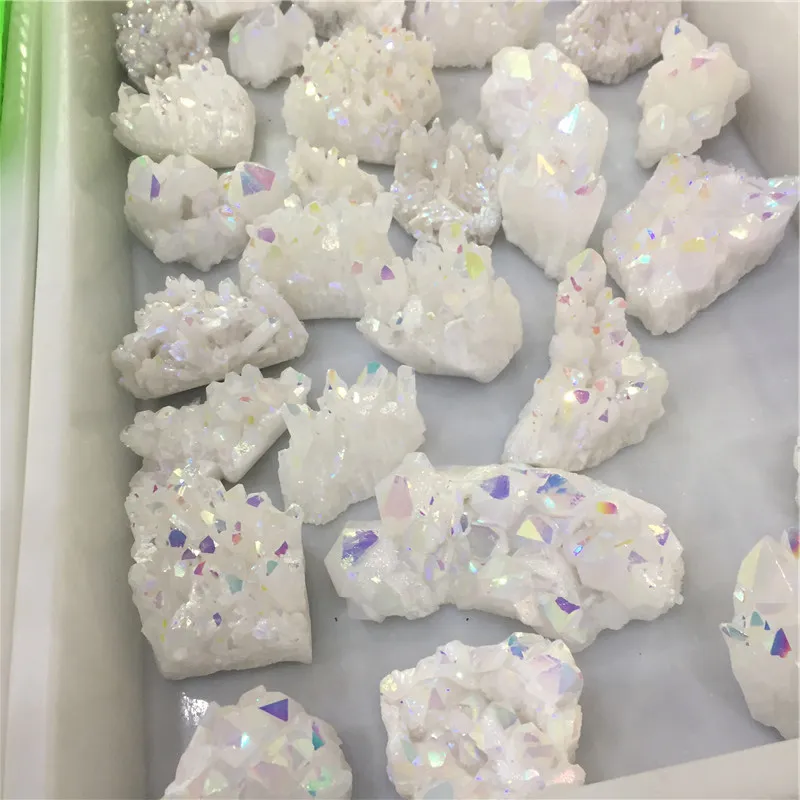 500 g całego białego anioła kwarcowego kwarcowego klastra kryształowego Crystal Crystal 2011257241880