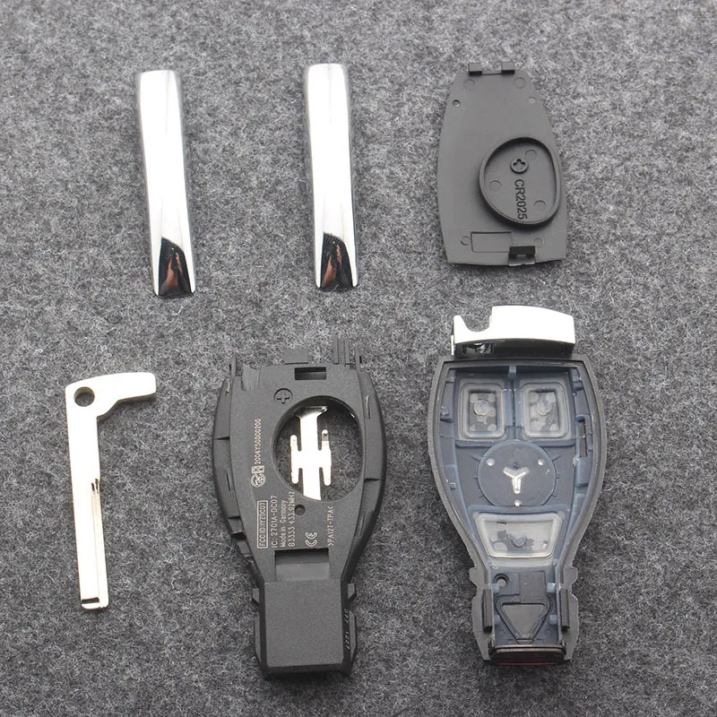 234 Buttons Smart Remote Car Key Shell For Mercedes Benz BGA NEC C E R S CL GL SL CLK SLK Remote Key Fob6063455
