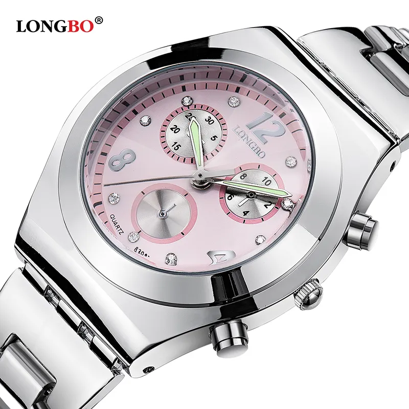 LONGBO Luxus Wasserdichte Frauen Uhr Damen Quarzuhr Frauen Armbanduhr Relogio Feminino Montre Femme Reloj Mujer 8399 201118277N