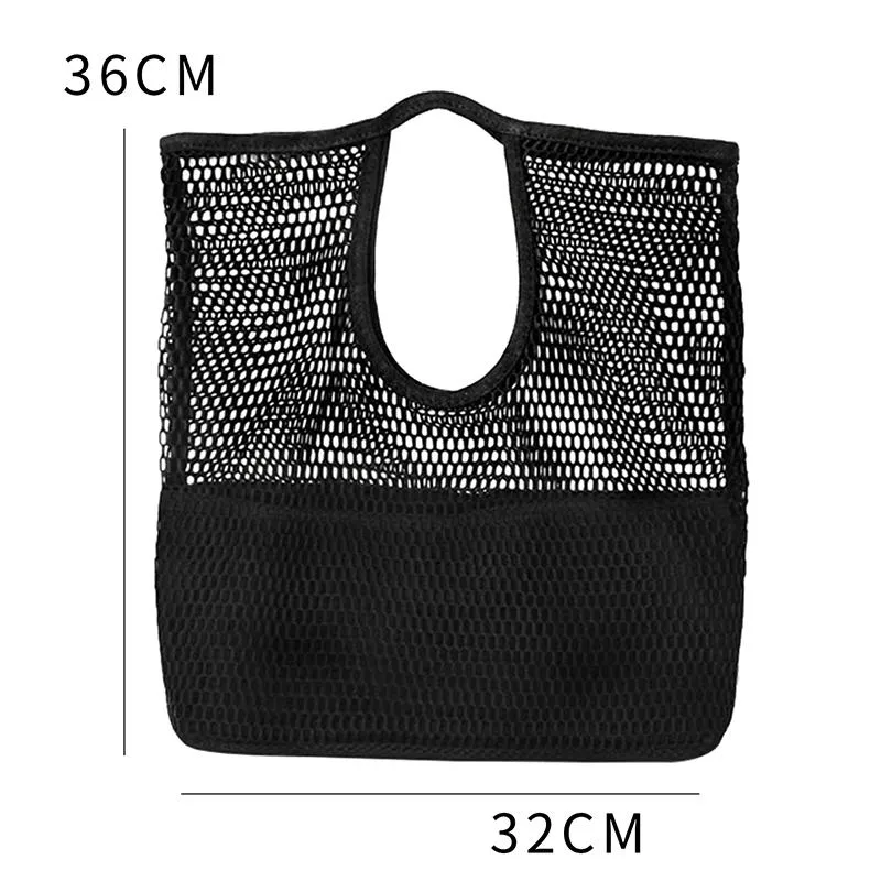 Sacchetti da sera Fashion Hollow Out Mesh Designer Women Borse le vacanze Ladies Tote Beach Fish Nex Casual Shopping Funny Borse Borse253Y