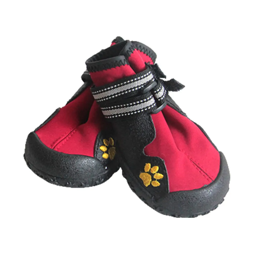 Sport Buty dla psów dla dużych psów Pet Outdoor Deszczowe buty bez poślizgu Szczeniaki biegowe Wodoodporne buty Akcesoria dla zwierząt 236335 LJ2012778