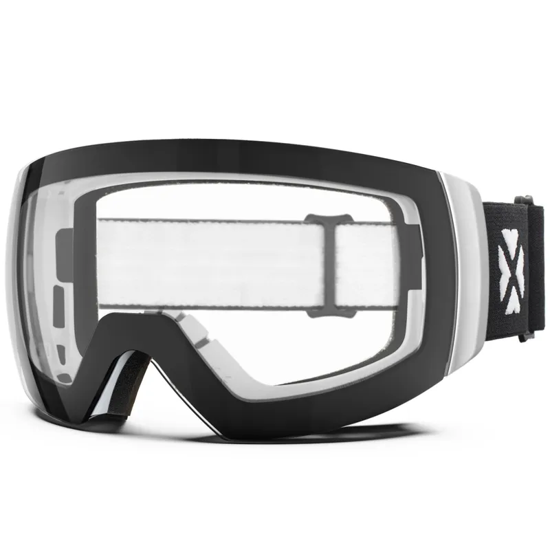 Juli Professional Magnetic Ski Goggles Double Layers Lens Anti-Fog UV400 Stor Skidmask Glasögon Snowboard Glasögon för Män Kvinnor 220214