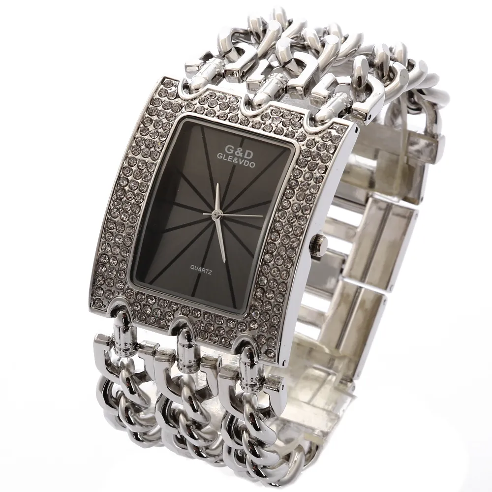 GD Top marca de lujo relojes de pulsera para Mujer Reloj de cuarzo Reloj de pulsera para Mujer vestido Relogio Feminino Saat regalos Reloj Mujer 201217249x