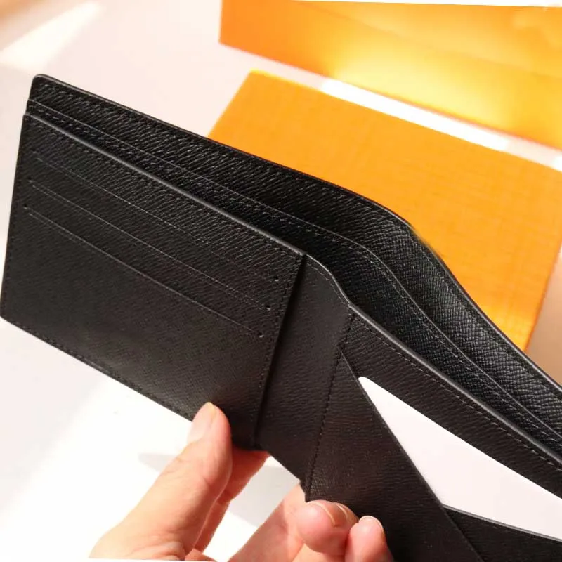 M81847 Nouveau portefeuille de créateur pour hommes portefeuilles courts 5a toile haut de gamme porte-carte en cuir authentique mode simple carte de crédit de carte de crédit C241L
