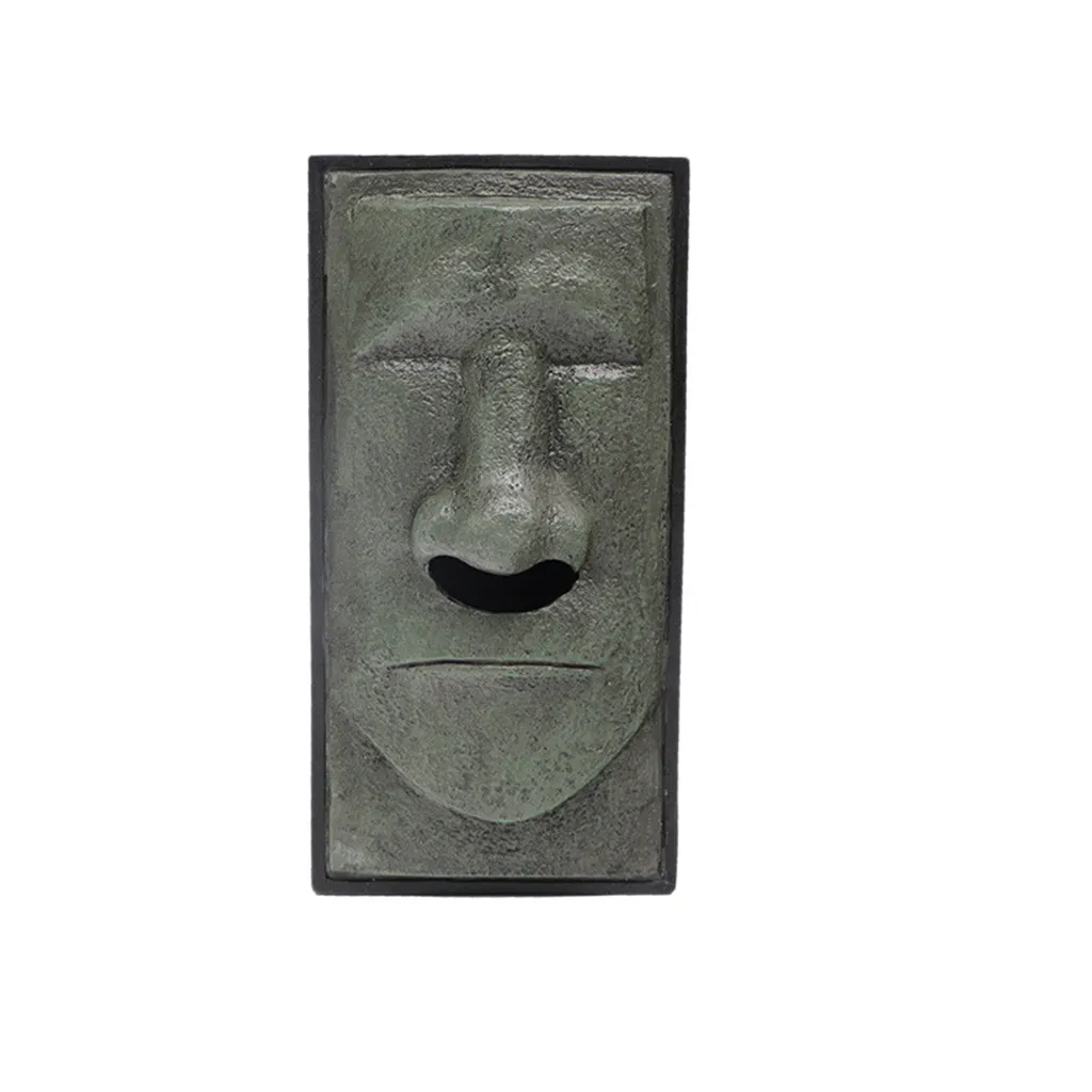 Boîte de stockage de tissus Creative Head Facial Tissue Boîte de couverture de couverture Couverture Face Pâques Retro Home Organisation Case #C Y2003288143295