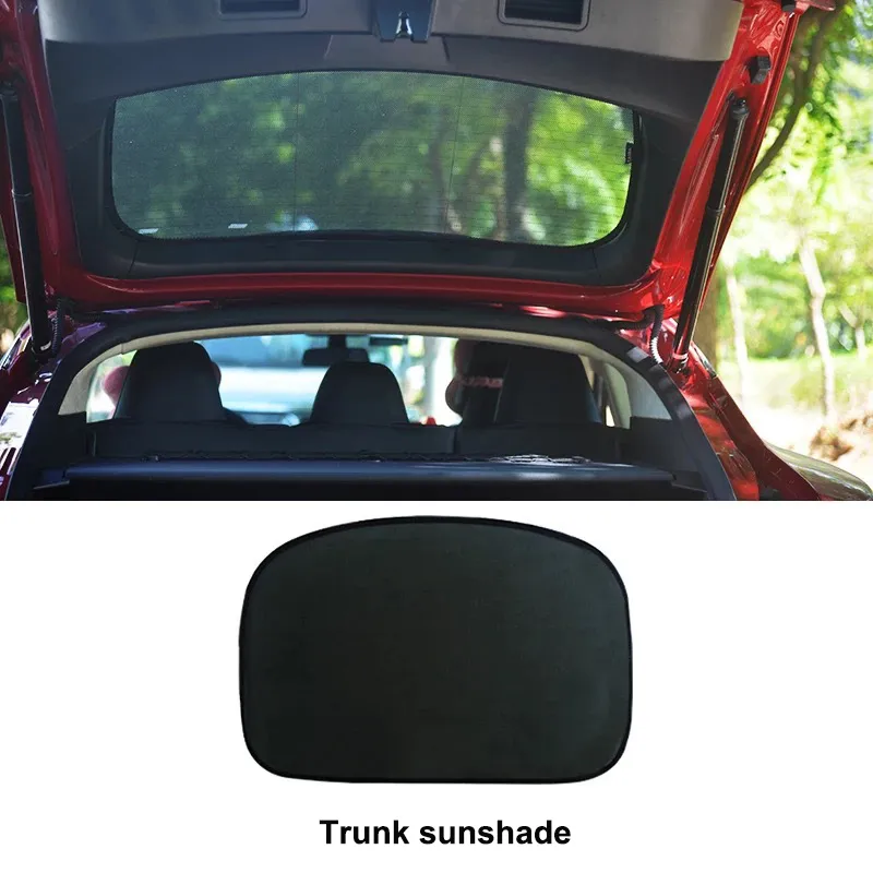 Modelos Skylight for Tesla Model S Solshade Sol protetor solar protetor de isolamento de malha dobrável Mesh