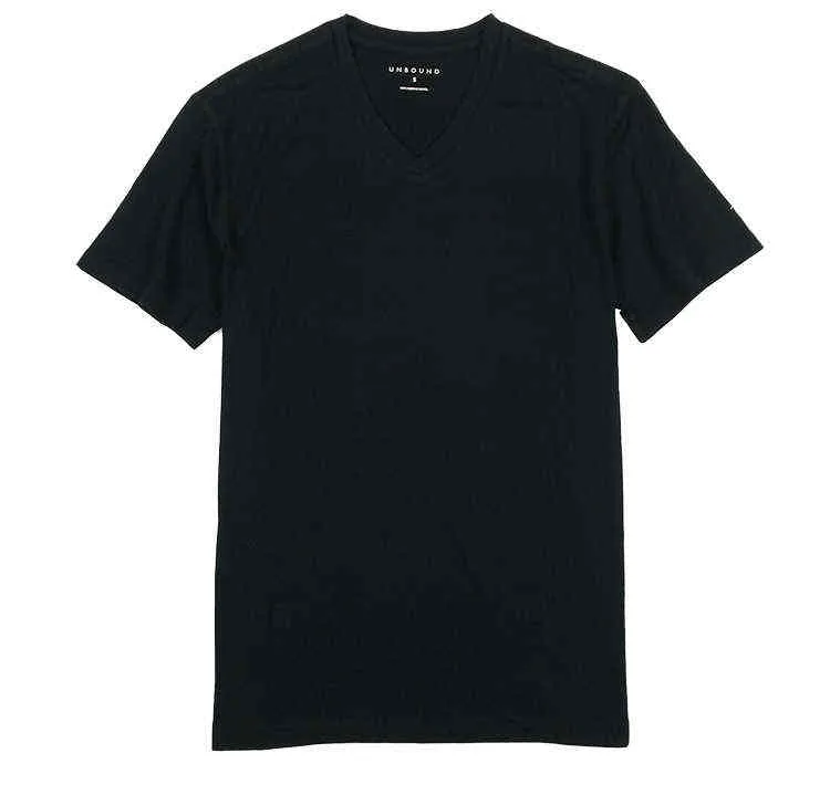 Sale Men Merino Wool T Shirt 100% Merino Wool Base Layer V-Neck Tech Tee Men Wool Shirt 160Gram Wicking Breathable Anti-Odor W220217