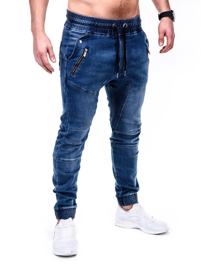Dżinsy dresowe marki mody mody cargo cargo spodni multi pockety worki męskie spodnie swobodne spodnie spodni joggers 220314