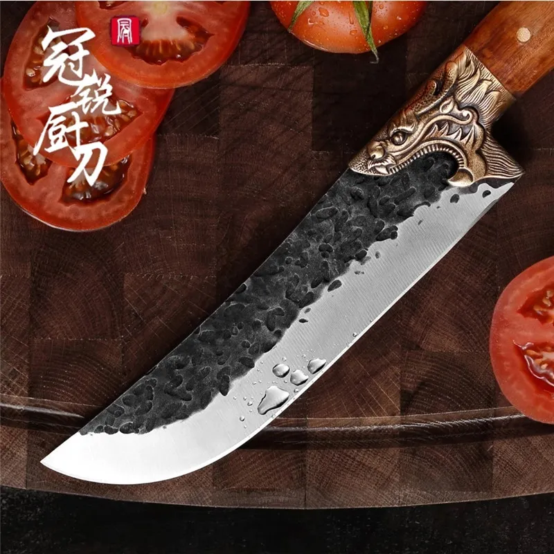 Szef kuchni noża stali nierdzewnej Tradycyjne chińskie rzeźne narzędzia do rzeźby kuchenne gotowanie gadżetów grillowania krojenia warzyw mięsnych 5320009