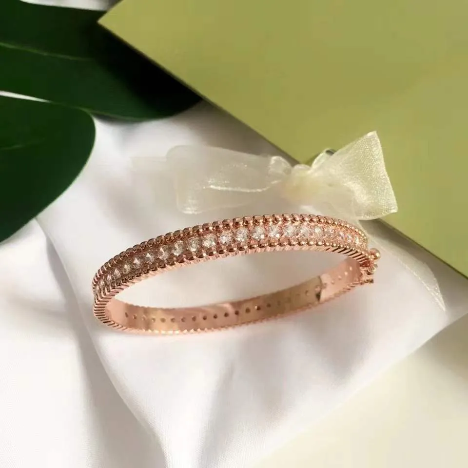 Braccialetti dell'amicizia ragazze braccialetto in oro con diamanti braccialetto da tennis in argento placcatura di alta qualità in ottone gioielli da donna di lusso291j