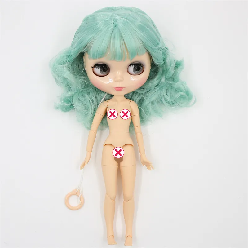 ICY DBS Blyth doll 1/6 bjd corpo articolare capelli colorati faccia personalizzata I giocattoli speciali sono adatti i regali fai da te 220315